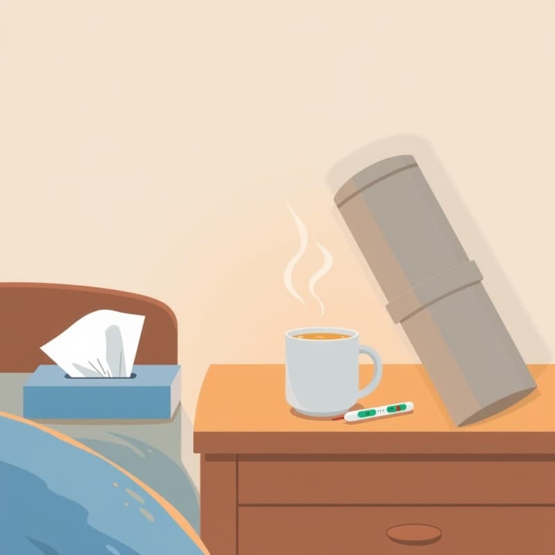 Treinar resfriado ou gripado: quando faz sentido continuar e quando é melhor parar